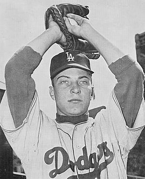 Johnny Podres - Los Angeles Dodgers - 1961.jpg