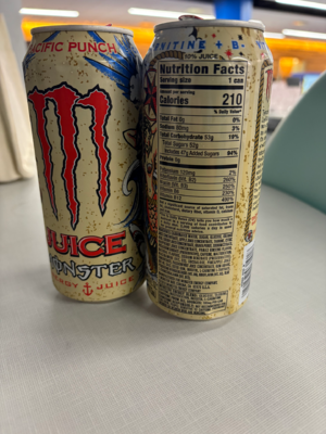 Juice monster (Pacific Punch flavor)