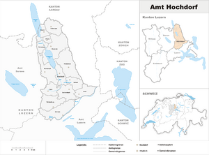 Location of Hochdorf District