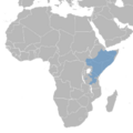 Lamprotornis superbus distribution map