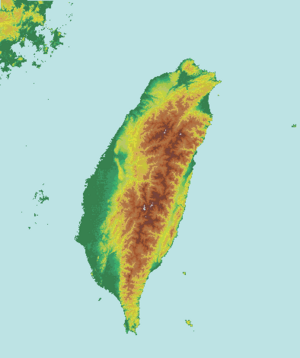 Landform of Formosa