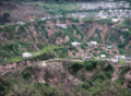 Landslides in Utuado, Puerto Rico caused by Hurricane Maria in September, 2017