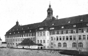 Lehrerseminar Backnang (1910) Hofansicht Zentralblatt Abbildung 2