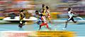 Leichtathletik WM 2013 Moskau 100 m Vorlauf