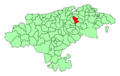 Liérganes (Cantabria) Mapa
