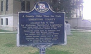 Limestone County, Alabama Facts for Kids