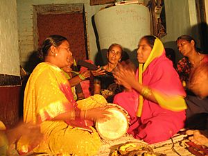 Magahi folk singers