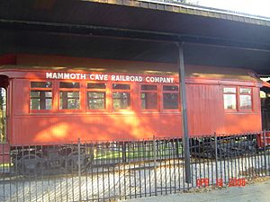 Mammoth Cave Railroad coach