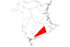 Map of New Brunswick highlighting Kings County.svg
