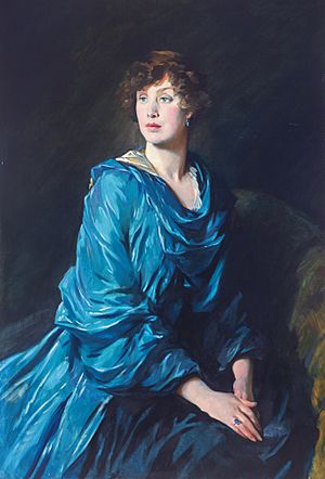 Margaret (Peggy) Crewe-Milnes, Marchioness of Crewe, by Glyn Philpot