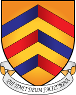 Merton College Oxford Coat Of Arms (Motto).svg