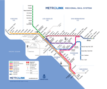 Metrolink System Map