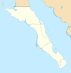 Isla Espíritu santo is located in Baja California Sur