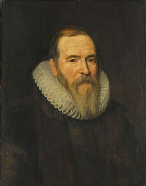 Michiel Jansz van Mierevelt (atelier) - Johan van Oldenbarnevelt