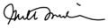 Milton friedman signature