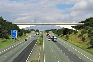 Motorway M1 Yorkshire 2007-08-13
