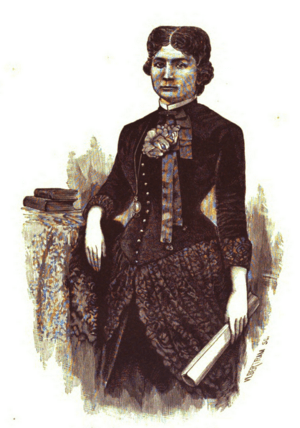 Mrs. Augustus Wilson (Parsons' Memorial and Historical Library Magazine, 1885)