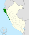 Myiarchus semirufus map