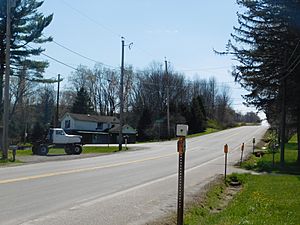 Route 39 westbound in Eagle hamlet.