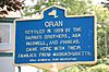 New York State historic marker – Oran.JPG