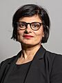 Official portrait of Thangam Debbonaire MP crop 2