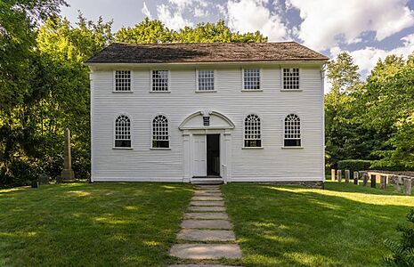 Old Narragansett Church Wickford front view
