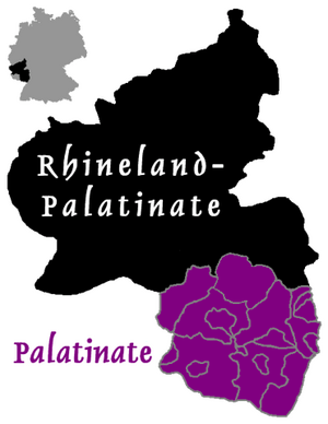 Palatinate in Rhineland-Palatinate