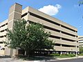 Parking garage on the site of the Maennerchor Building
