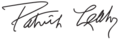 Pat Leahy Signature