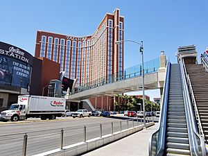 Pedestrian Bridge in Vegas