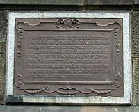 Plaque on King Street (geograph 3407940)