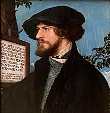 Portrait of Bonifacius Amerbach by Hans Holbein the Younger (1519)