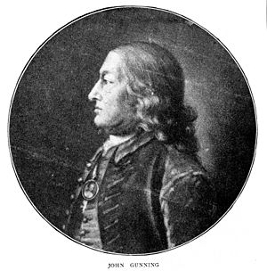 Portrait of John Gunning, surgeon, d. 1798 Wellcome M0005859
