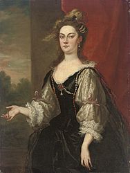 Portrait of Katherine Furnese (d.1766), Countess of Rockingham, later Countess Guilford (by John Vanderbank)