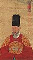 Portrait of King Yeongjo - Chae Yong Shin (蔡龍臣 1850-1941) Cho Seok-jin (趙錫晉 1853-1920) et (cropped)