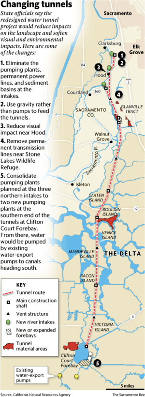 Proposed Delta Tunnels