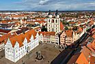 Rathaus Marktplatz Stadtkirche Wittenberg Luftbild 2024 Toni Klemm.jpg
