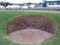Road hole bunker