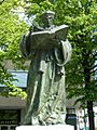 Rotterdam standbeeld Erasmus