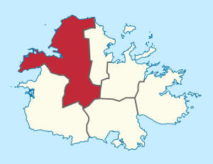 Location of Parish of Saint John