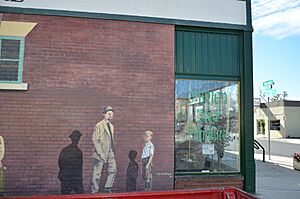 Side of Building in Hillyard District - Spokane, WA