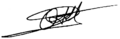 Signature of Òscar Ribas Reig