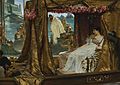 Sir Lawrence Alma-Tadema - The Meeting of Antony and Cleopatra