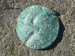 Siuslaw River North Jetty survey mark