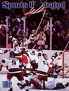 Sports Illustrated Miracle on Ice cover
