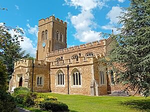 St Mary's Church, Stotfold from south