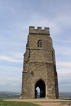 St Michael's Tower on Glastonbury Tor 2