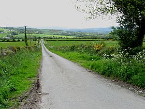 Straight Country Road - geograph.org.uk - 1312601