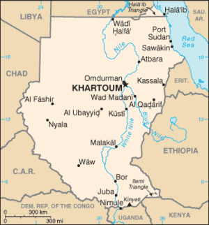 Sudan-CIA WFB Map (2004)