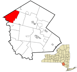 Location of Fremont in Sullivan County, New York